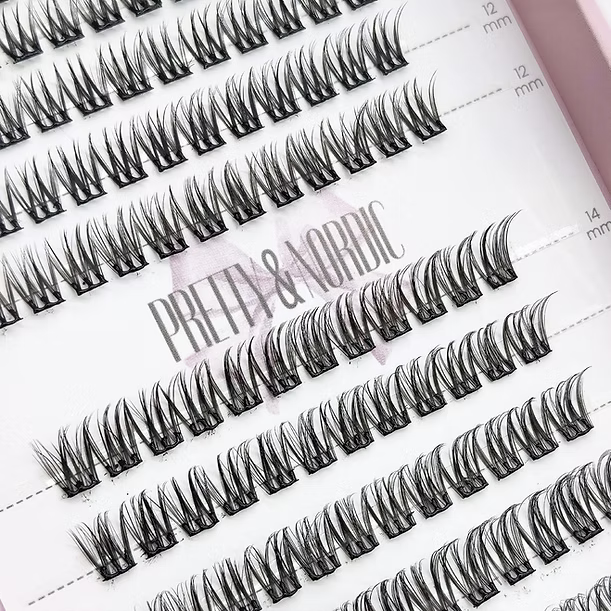 Bare Bloom Lash Clusters 🌸
