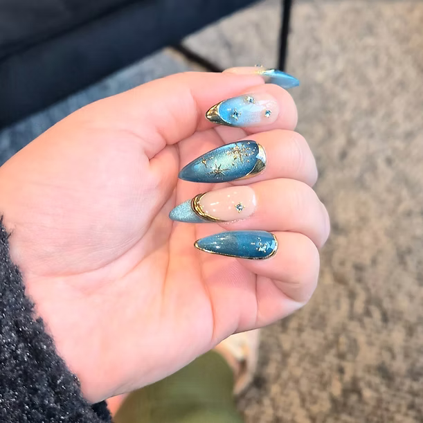 Starlit Sapphire 🌊💫🌠